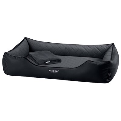 BEDDOG Legowisko dla psa BEDDOG Buffy The Rock Ortopedyczne XXL Czarno-szary