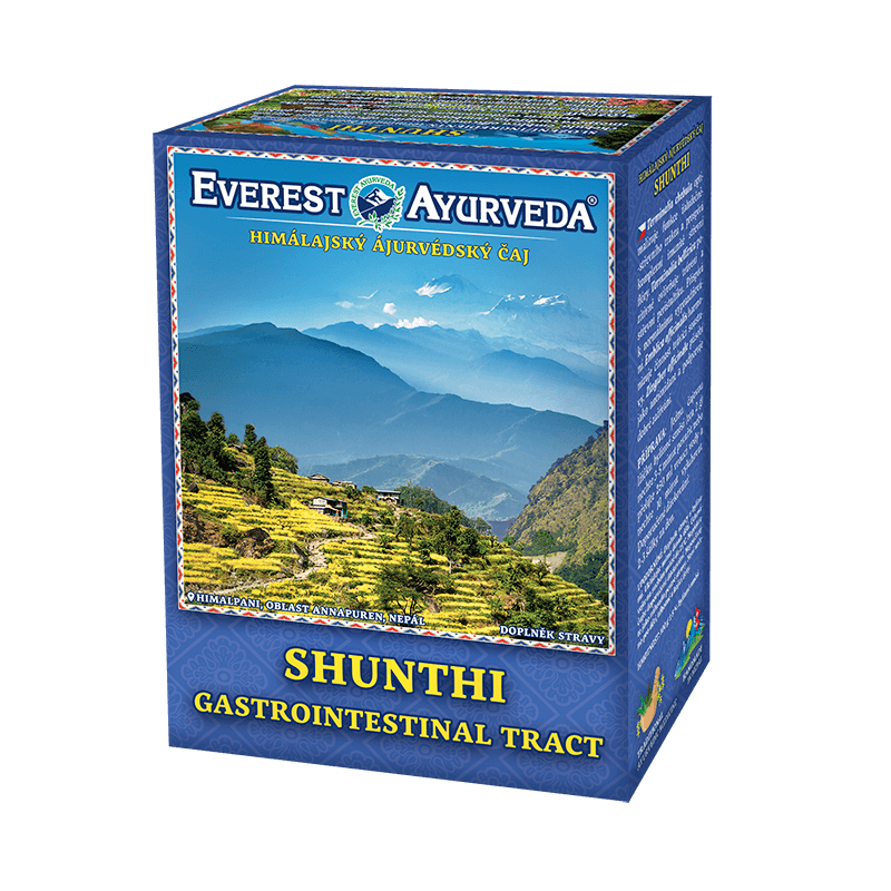 EVEREST AYURVEDA Herbatka ajurwedyjska SHUNTHI - żołądek i jelita 100g