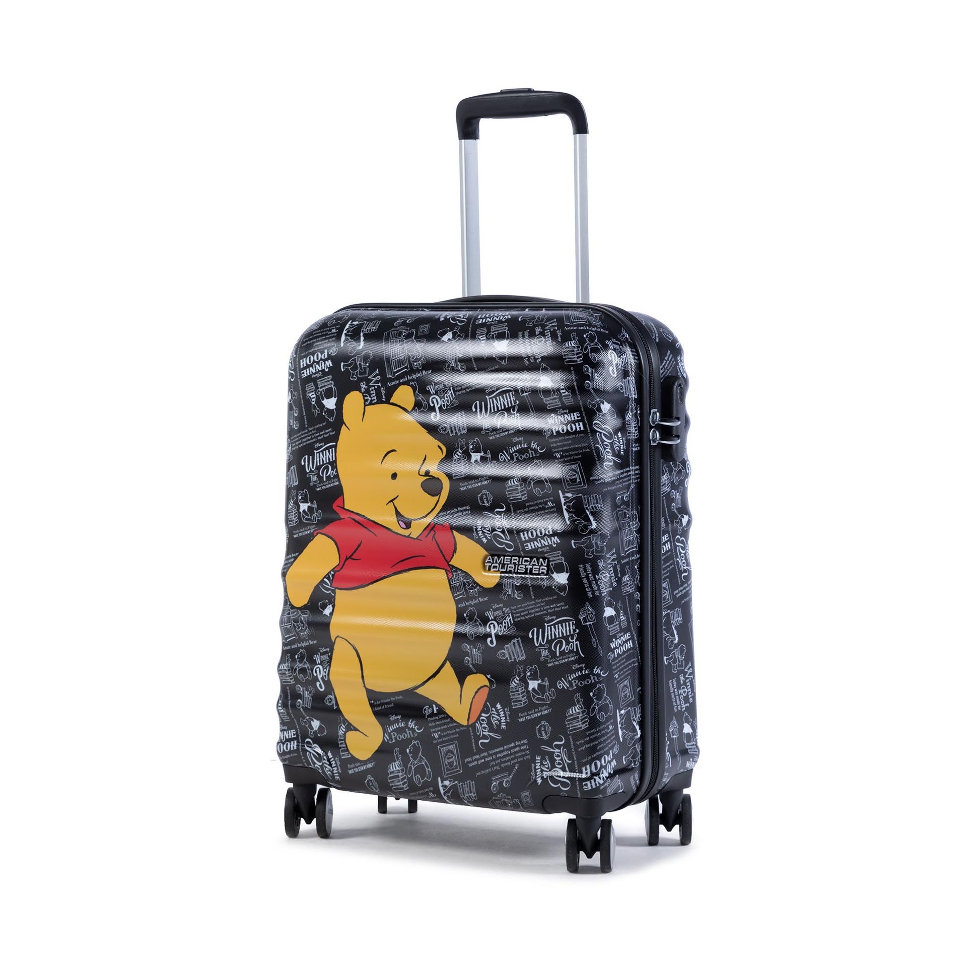 Mała Twarda Walizka AMERICAN TOURISTER - Wavebreaker Disney 85667-9700-1CNU Winnie The Pooh