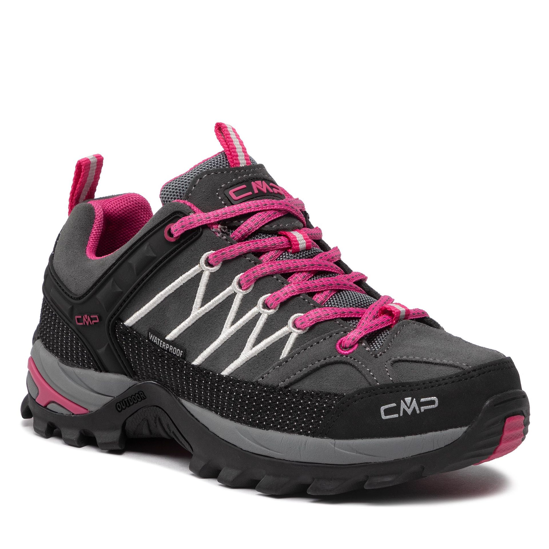 Trekkingi CMP - Rigel Low Wmn Treking Shoe Wp 3Q13246 Grey/Fuxi 103Q