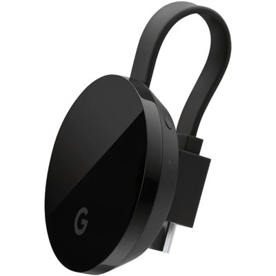 Google Chromecast ULTRA 4K czarny