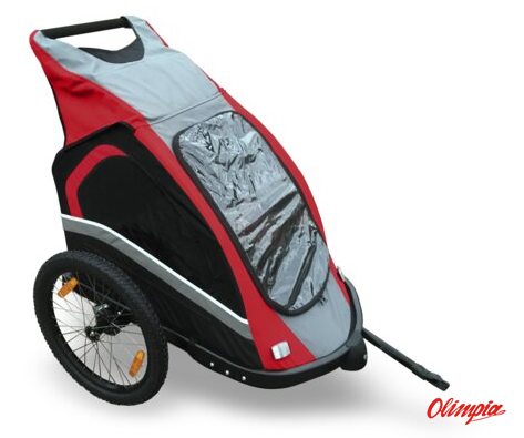 Przyczepka rowerowa KROSS FREEDOM DLA 2 DZIECI T4CPP000002 2021