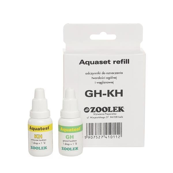 Zoolek Aquaset refill GH-KH uzupełnienie testu do pomiaru twardości wody