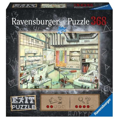 Ravensburger Polska Polska Puzzle 368 elementów Exit Laboratorium 5_766971