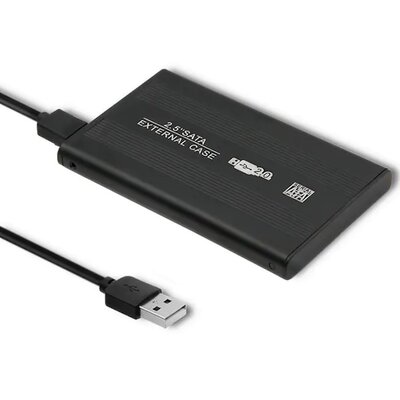 Qoltec Aluminiowa Obudowa/Kieszeń Do Dysków Hdd/Ssd 2.5