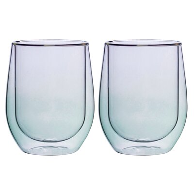 ALTOMDESIGN Zestaw szklanek termicznych ALTOMDESIGN Andrea 300 ml 2 sztuki) Zielony 0103008154