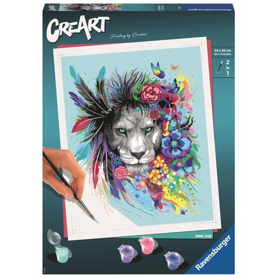 Ravensburger Polska Polska Malowanka CreArt Lew boho 5_820516