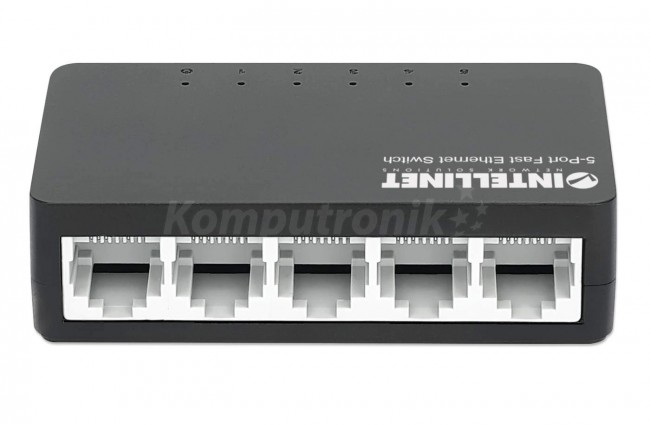 Intellinet 561723 Switch 5p Fast Ethernet, desktop 561723