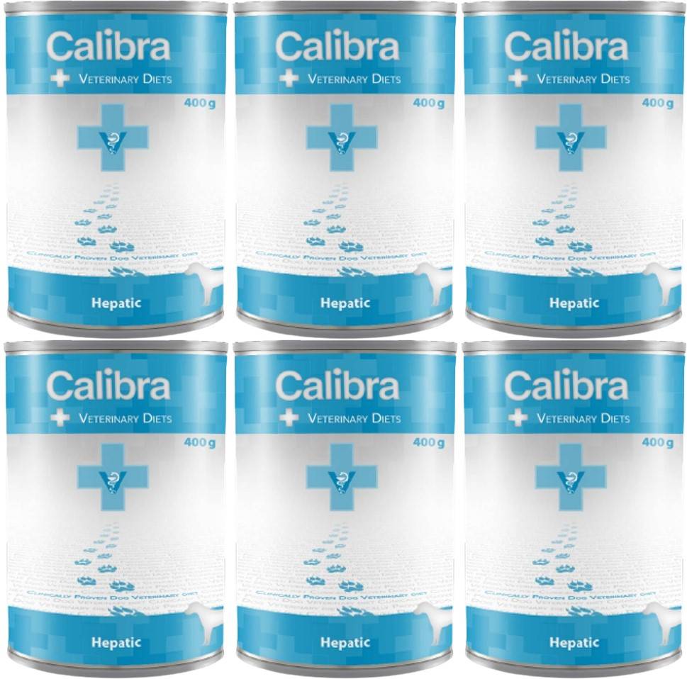 Calibra Veterinary Diets Dog Hepatic 6x400g 56743-uniw