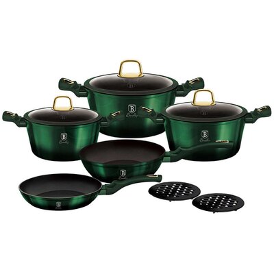 Berlinger Haus 10-częściowy komplet kuchenny Emerald Collection