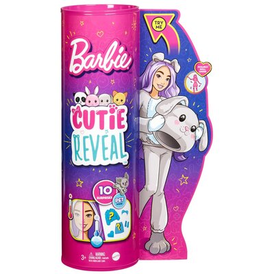 Mattel Lalka Barbie Cutie Reveal seria 1 Szczeniak HHG18
