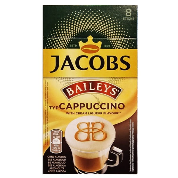 Jacobs KRAFT Cappuccino Baileys 8x13,5g Display JAC.CAP.BAILE.8X13,5