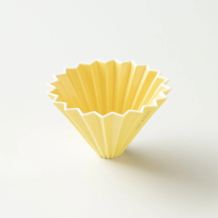 ORIGAMI Ceramiczny Origami Dripper M Żółty 99300467
