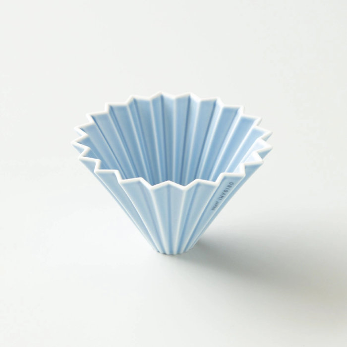 ORIGAMI Ceramiczny Origami Dripper M Niebieski matowy 99311567