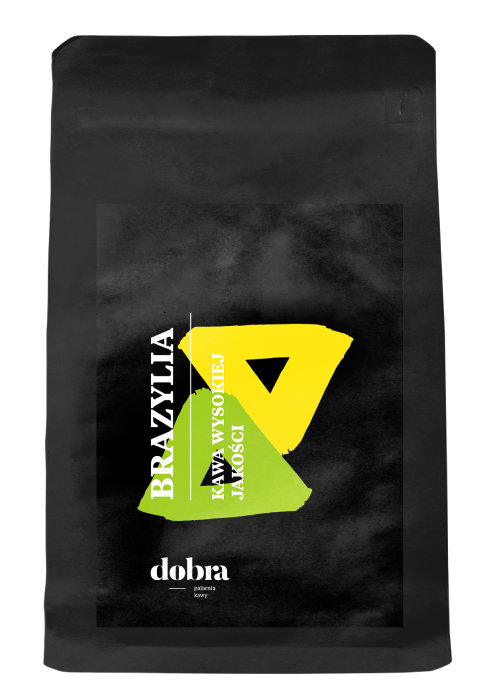 DOBRA PALARNIA KAWY Kawa ziarnista Dobra Brazylia Omniroast 250g 10038-uniw