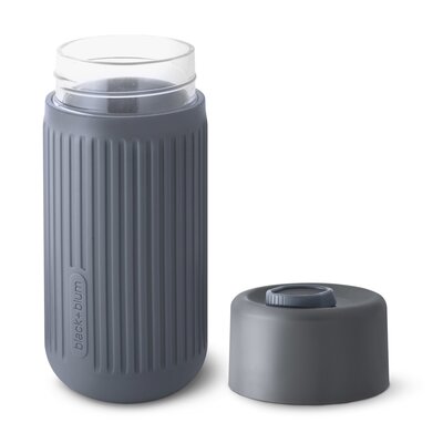Black+Blum Kubek termiczny 340 ml szary szklany TC-GR015
