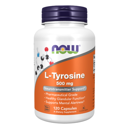 Now Foods NOW L-Tyrosine 500mg 120caps