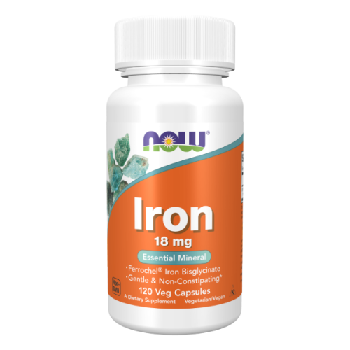 PRO NATURA NOW FOODS Iron 120 kaps