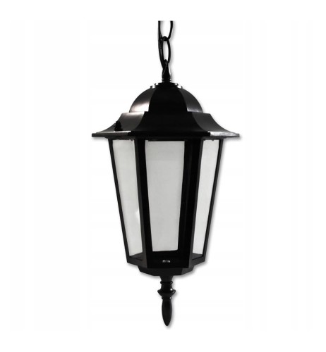 Masterled Victoria lampa wisząca ogrodowa 1-punktowa czarna