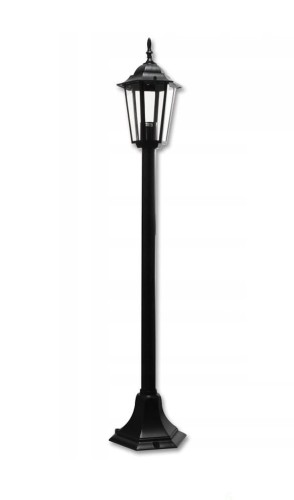 Masterled Victoria H105 lampa stojąca ogrodowa 1-punktowa czarna