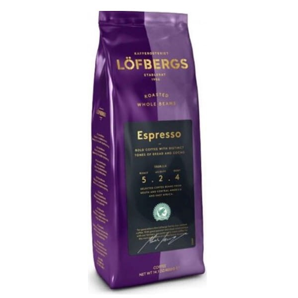 Lofbergs Löfbergs Espresso 400g kawa ziarnista Roast 5 LOF.ESPRESSO.R5.400G