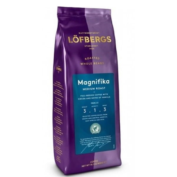 Lofbergs Löfbergs Magnifika 400g kawa ziarnista Roast 3 LOF.MAGNIFIK.R3.400G
