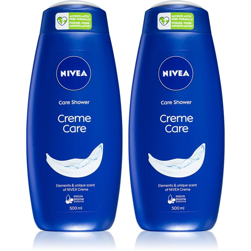 Nivea Creme Care żel pod prysznic 2 x 500 ml