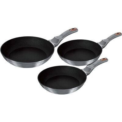 Berlinger Haus Zestaw 3 patelni 20/24/28cm bh-6169 moonlight BH-6169 Kinghoff