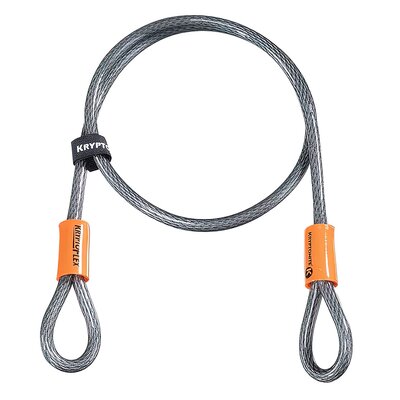 Kryptonite Linka KryptoFlex czarny-szary / Rozmiar: 120 cm