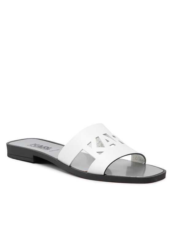 Lagerfeld KARL Klapki KL80405 Biały