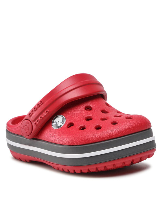 Crocs Klapki Crocband Clog T 207005 Czerwony