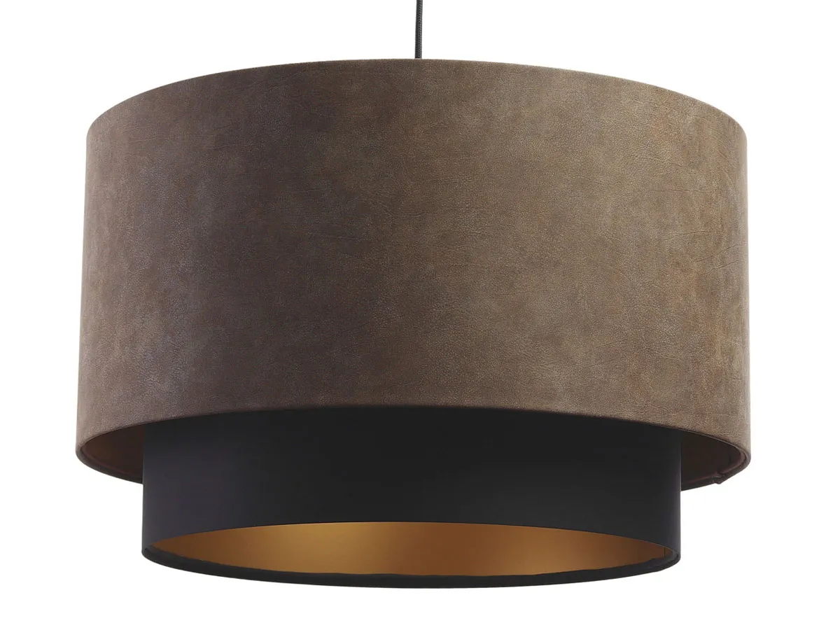 Brązowa nowoczesna lampa wisząca nad stół - 3X S429 C8-P24