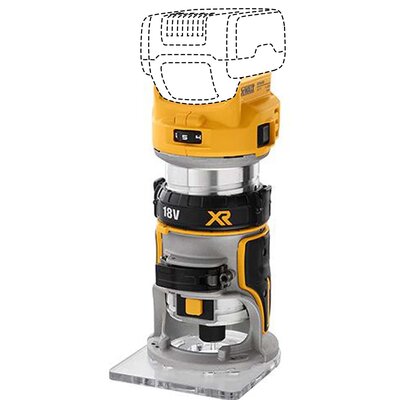 DeWalt Frezarka DCW604N