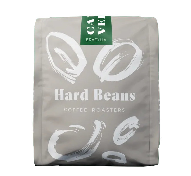 HARD BEANS COFFEE ROASTERS Kawa ziarnista Hard Beans Brazylia Campo Das Vertentes ESPRESSO 1kg 5903246830460