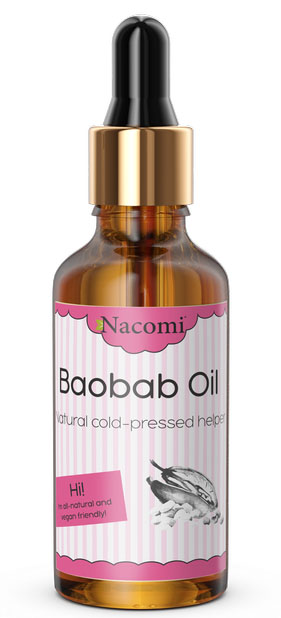 Nacomi olej z baobabu z pipetą 50ml