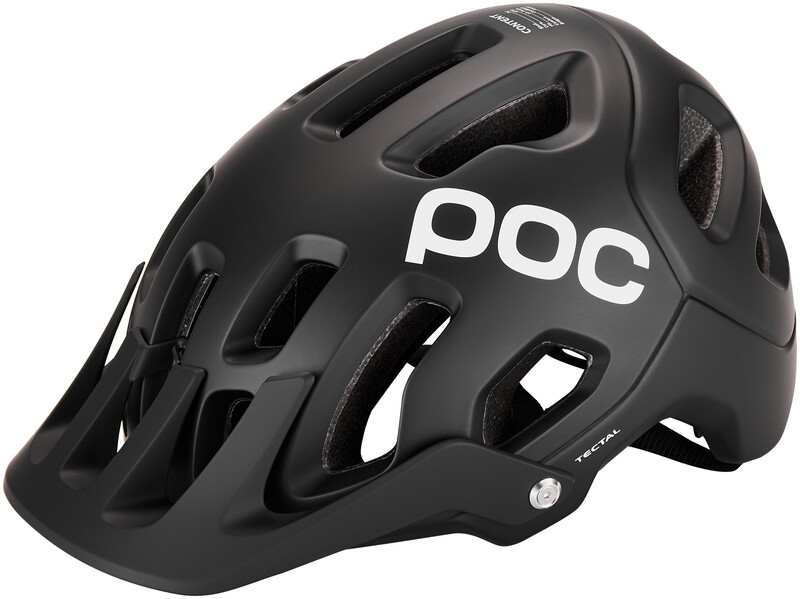 POC Tectal Helmet, czarny S | 51-54cm 2022 Kaski MTB 10517-1037-SML
