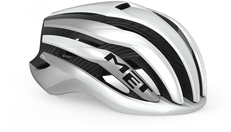 MET Trenta 3K Carbon MIPS Helmet, biały/szary M | 56-58cm 2022 Kaski szosowe 57001929