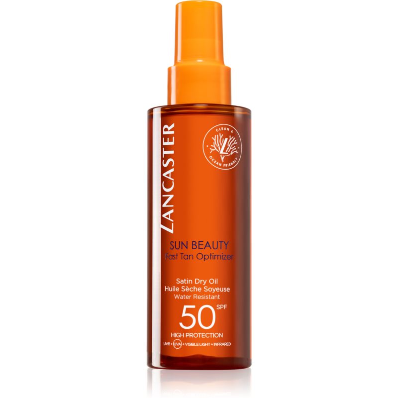 Lancaster Kremy do opalania Sun Beauty Satin Dry Oil SPF50 150 ml