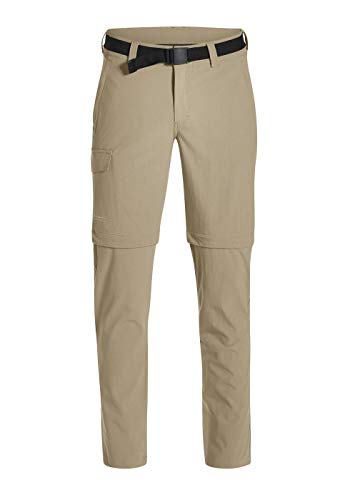 Maier Sports męskie spodnie TORID Slim Zip Wander, beżowy, 26 133023