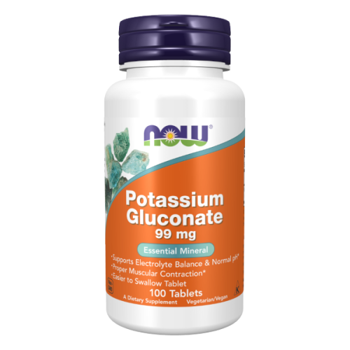 Now Foods NOW Potassium Gluconate 99mg 100tabs