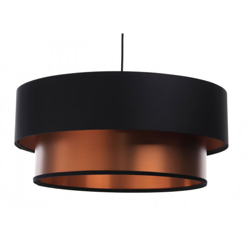Lampa wisząca z dwuczęściowym abażurem - 7X S431 M8-E51
