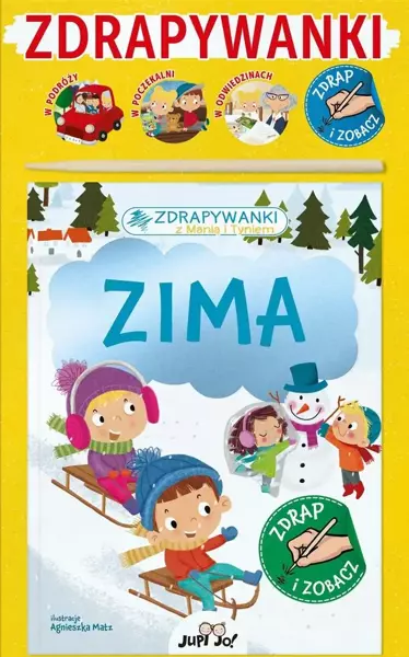 JEDNOŚĆ Zdrapywanki z Manią i Tyniem. Zima - Magdalena Młodnicka, Agnieszka Matz