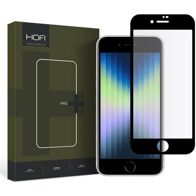 Hofi SZKŁO HARTOWANE GLASS PRO+ IPHONE 7 / 8 / SE 2020 / 2022 BLACK FD_20639-0