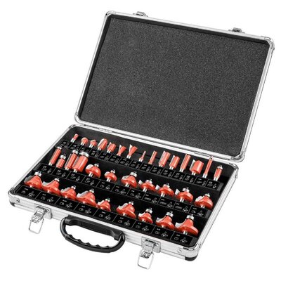 GRAPHITE Zestaw frezów 56H240 35 szt.)