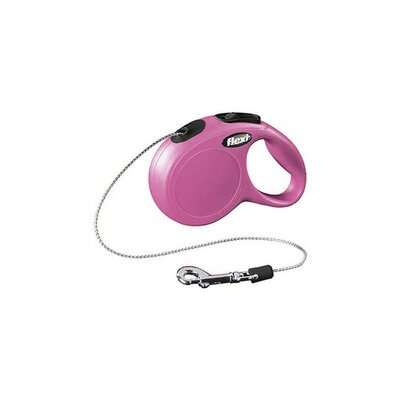 Flexi Smycz automatyczna NEW CLASSIC CAT XS linka 3 m różowa Dostawa GRATIS od 99 zł + super okazje