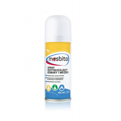 MOSBITO Spray odstraszający komary i meszki, 100ml