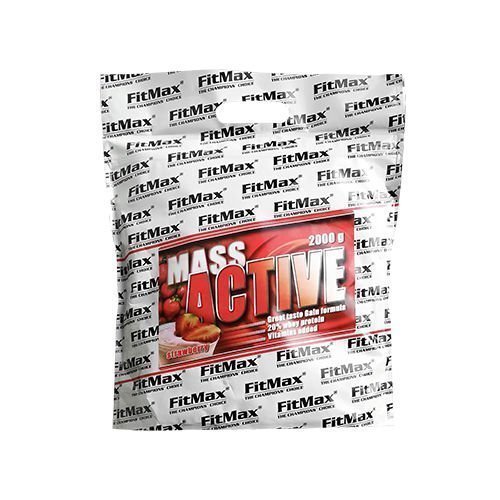 FITMAX Mass Active - 2000g - White Chocolate - Odżywki na masę ( Gainery )
