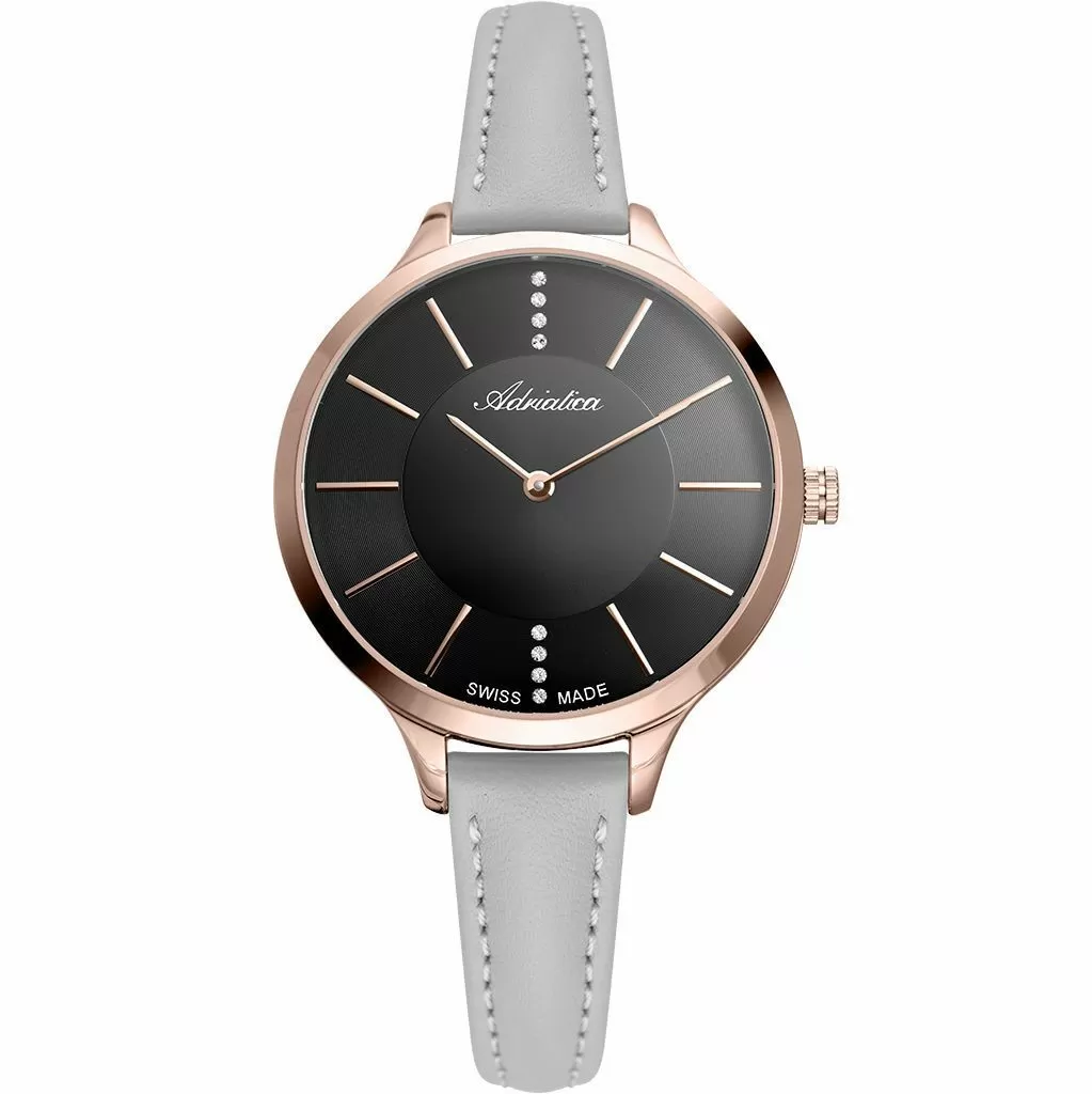 Adriatica Zegarek A3433.9G16Q Fashion Cyrkonie