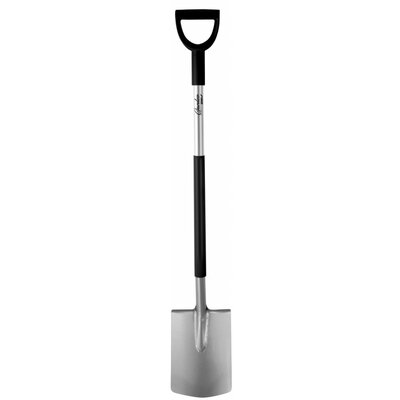 Dedra SZPADEL PROSTY ZAOKRĄGLONY TRZONEK METAL UCHWYT D TW.122CM 80B006 DEDRA 80B006
