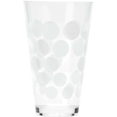 Zak! ZakDesigns Szklanka Designs Dot, biała, 300 ml